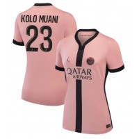 Dres Paris Saint-Germain Randal Kolo Muani #23 Rezervni za Žensko 2024-25 Kratak Rukav